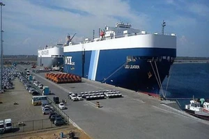 Cảng Hambantota, Sri Lanka. Ảnh: REUTERS