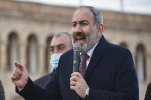 Thủ tướng Armenia Nikol Pashinyan. Ảnh: AFP
