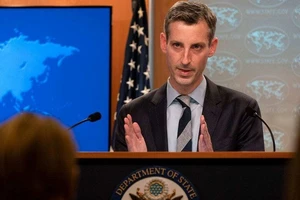 Người phát ngôn Bộ Ngoại giao Mỹ Ned Price. Ảnh: AFP