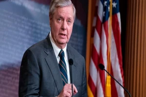 Thượng nghị sĩ Cộng hòa bang South Carolina Lindsey Graham. Ảnh: GETTY IMAGES