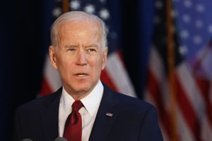 Tổng thống Joe Biden trong một cuộc họp báo ở thủ đô Washington, Mỹ hồi tháng 1. Ảnh: AFP