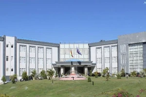 Trụ sở Bộ Ngoại giao Myanmar tại thủ đô Naypyitaw. Ảnh: MOFA / IRRAWADDY 