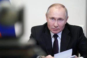 Tổng thống Nga Vladimir Putin. Ảnh: AP