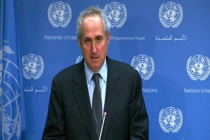 Người phát ngôn Liên Hợp Quốc Stephane Dujarric. Ảnh: UN