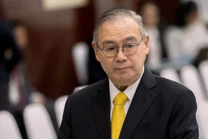 Ngoại trưởng Philippines Teodoro Locsin. Ảnh: AP