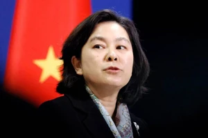 Người phát ngôn Bộ Ngoại giao Trung Quốc Hoa Xuân Oánh. Ảnh: REUTERS 