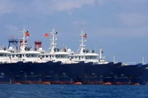 Mỹ lên tiếng vụ 220 tàu dân quân Trung Quốc. Ảnh: AFP