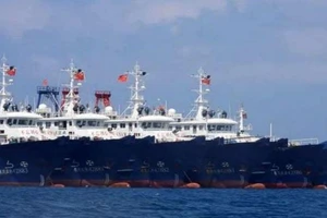 Trung Quốc cáo buộc thế lực bên ngoài kích động căng thẳng tại Biển Đông. Ảnh: AFP 