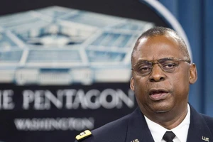 Bộ trưởng Quốc phòng Mỹ Lloyd Austin. Ảnh: AFP