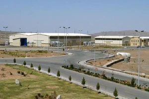 Cơ sở làm giàu uranium ở TP Natanz (Iran). Ảnh: REUTERS