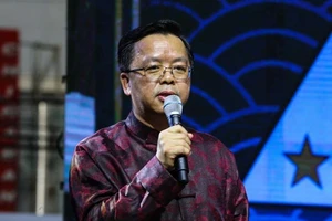 Đại sứ Trung Quốc Hoàng Khê Liên (Huang Xilian). Ảnh: JIRE CARREON/RAPPLER