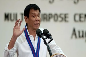 Tổng thống Philippines Rodrigo Duterte. Ảnh: REUTERS