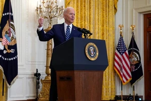 Tổng thống Mỹ Joe Biden.