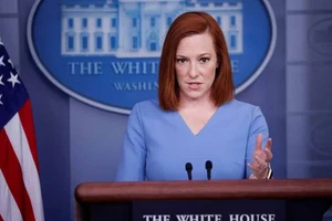Thư ký Báo chí Nhà Trắng Jen Psaki. Ảnh: REUTERS