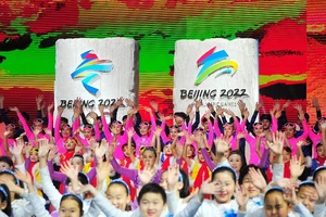 Một buổi tập dượt chuẩn bị cho Olympic Bắc Kinh 2022. Ảnh: OLYMPIC.ORG