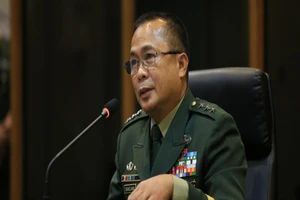 Chỉ huy Các lực lượng vũ trang Philippines (AFP) Cirilito Sobejana. Ảnh: PHILIPPINE ARMY