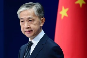 Người phát ngôn Bộ Ngoại giao Trung Quốc Uông Văn Bân. Ảnh: TWITTER