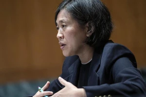 Đại diện thương mại Mỹ Katherine Tai. Ảnh: GETTY IMAGES