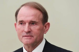 Ông Viktor Medvedchuk, Chủ nhiệm Hội đồng Chính trị đảng Nền tảng đối lập - Vì cuộc sống (OPFL) của Ukraine. Ảnh: TASS