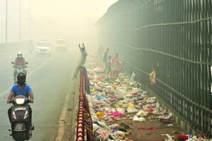 Ấn Độ chịu nguy cơ cao nhất từ vấn nạn ô nhiễm môi trường. Ảnh; PTI (Ấn Độ)