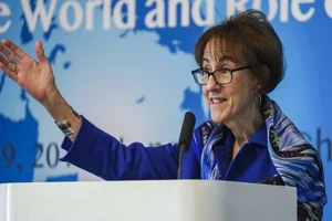 Bà Charlene Barshefsky - Đại diện thương mại Mỹ dưới thời chính quyền Tổng thống Mỹ Bill Clinton. Ảnh: SCMP