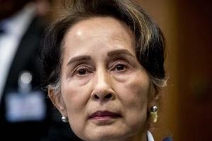Cố vấn Nhà nước Aung San Suu Kyi. Ảnh: REUTERS