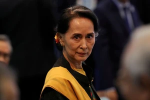 Cố vấn Nhà nước Aung San Suu Kyi. Ảnh: REUTERS