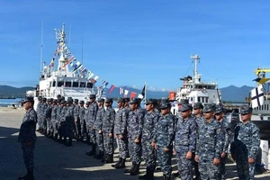 Lực lượng cảnh sát biển Philippines. Ảnh: PHILSTAR.COM