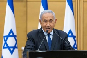 Thủ tướng Israel Benjamin Netanyahu.