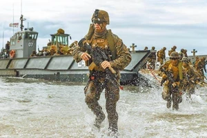 Đài Loan xác nhận việc đặc nhiệm Mỹ đến hòn đảo huấn luyện. Ảnh: HẢI QUÂN MỸ