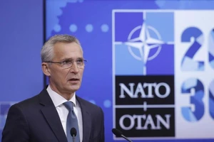 Tổng thư ký NATO Jens Stoltenberg. Ảnh: AFP