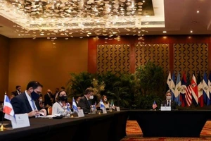 Ngoại trưởng Mỹ Antony Blinken tham dự cuộc họp với Ngoại trưởng Mexico và các quốc gia thành viên Hệ thống Hội nhập Trung Mỹ (SICA) tại San Jose, Costa Rica ngày 1-6.