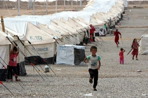 Trại tị nạn Makhmour (Iraq) - Ảnh chụp năm 2016. Ảnh: REUTERS