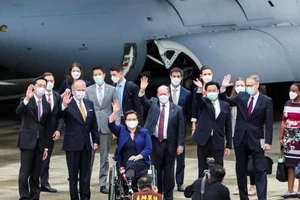 Mỹ tặng Đài Loan 750.000 liều vaccine ngừa COVID-19. Ảnh: REUTERS