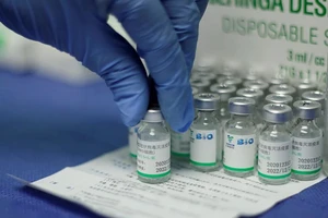 Vaccine ngừa COVID-19 của tập đoàn dược nhà nước Trung Quốc Sinopharm. Ảnh: REUTERS