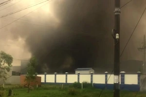 Cháy Công ty May Nhà Bè tại Sóc Trăng 