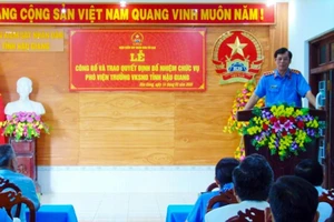 VKS tỉnh Hậu Giang có tân phó viện trưởng