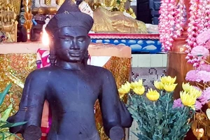 Sóc Trăng: Giám định pho tượng được phát hiện gần lò hỏa táng