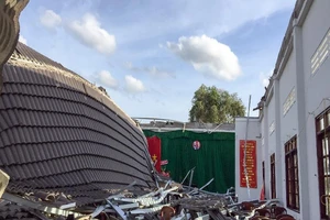 Vụ sập mái hội trường ở Hậu Giang: Kỷ luật 3 lãnh đạo 