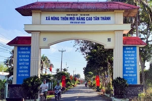 Hậu Giang: Công nhận 3 xã nông thôn mới nâng cao 