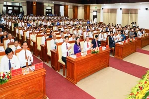 Ông Phạm Minh Chính phát biểu chỉ đạo tại ĐH Đảng bộ Hậu Giang