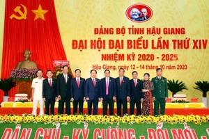 Bộ Chính trị chuẩn y kết quả Đại hội Đảng bộ tỉnh Hậu Giang