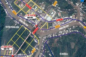 Cần Thơ: Đề xuất chi 208 tỉ xây cầu Tây Đô