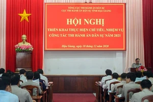 Hậu Giang: Thi hành án đúng thời hạn nhiều vụ việc