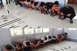 Bắt 2 nhóm thanh niên đánh nhau vì chơi game