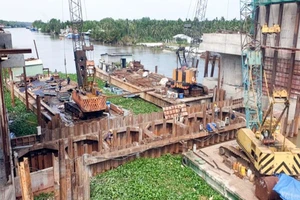 Kiên Giang đề nghị đóng cống Cái Bé để ngăn mặn