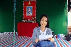 Chia sẻ của nữ tân binh duy nhất ở Hậu Giang ngày nhập ngũ