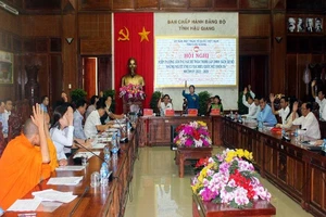 Hậu Giang: Không có người tự ứng cử