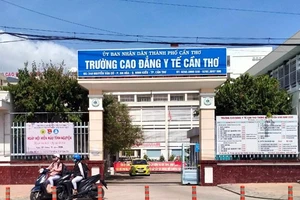Trường Cao đẳng Y tế Cần Thơ. Ảnh: BT