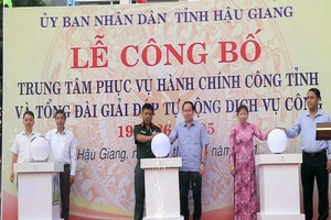 Hậu Giang: Các thủ tục hành chính sẽ được giải quyết tại chỗ